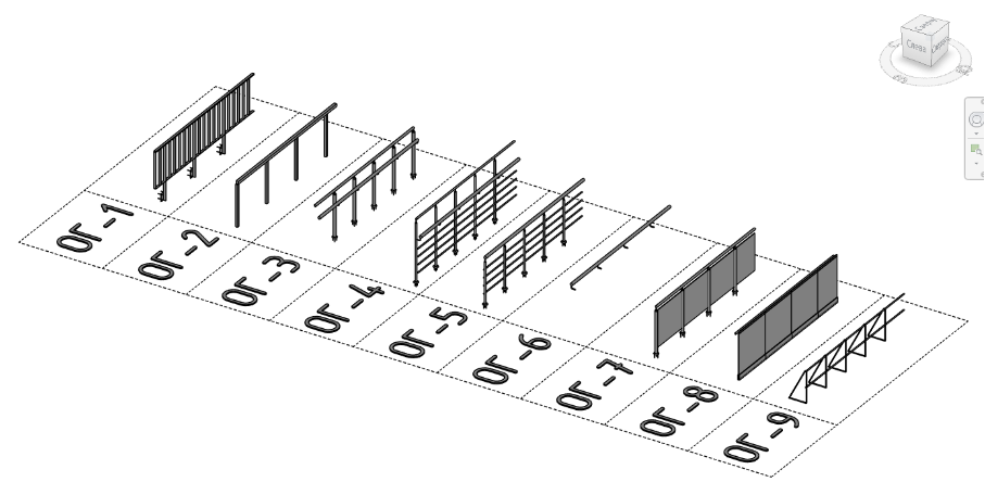 Новаторский метод моделирования ограждений в Revit