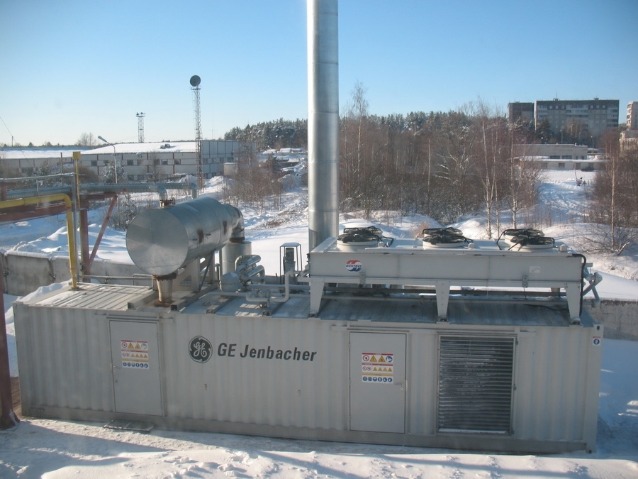 Биогазовый комплекс по получению свалочного газа, ГПА GE Jenbacher электрической мощностью 635 кВт, Орша, Беларусь