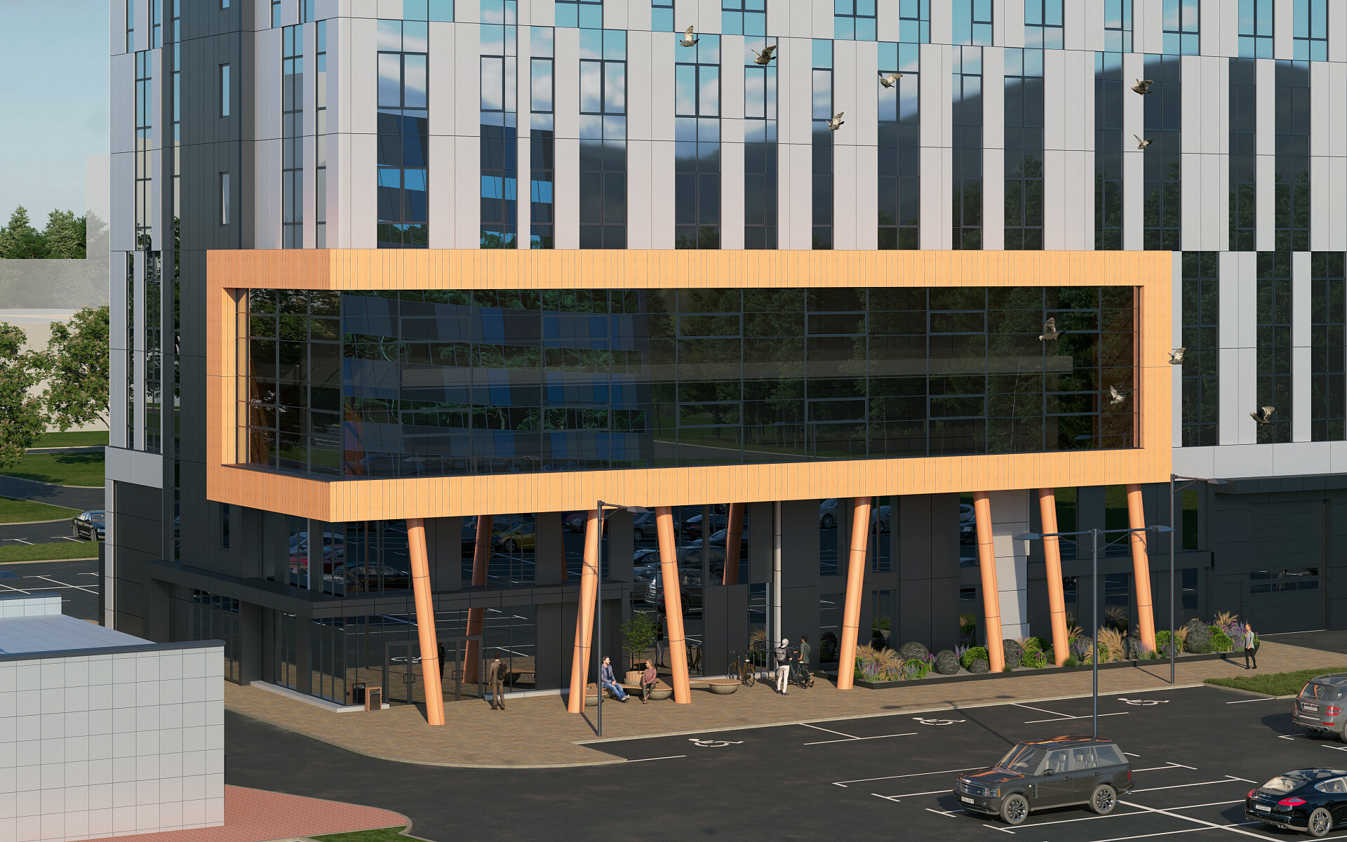 EPAM Campus – современный комплекс в Минске: объект ЭНЭКА