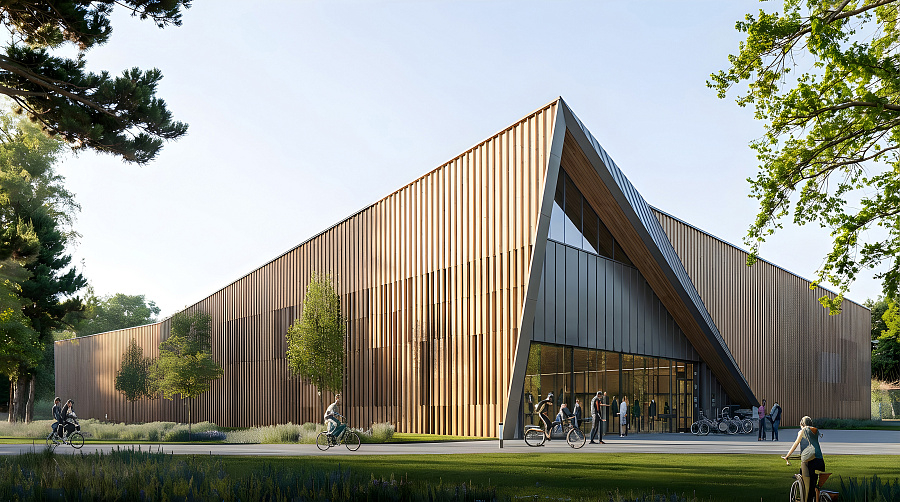 Всесезонный крытый манеж для катания на беговых лыжах, Беларусь, Минск 