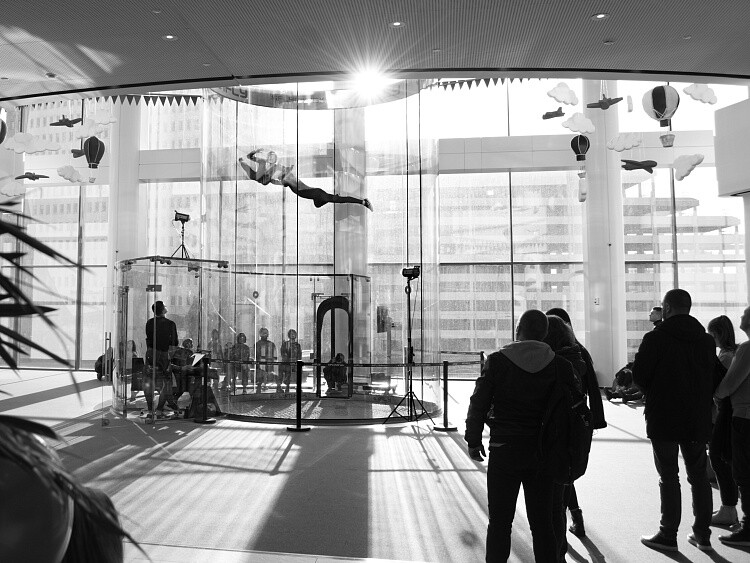 Аэродинамическая труба iFLY Minsk