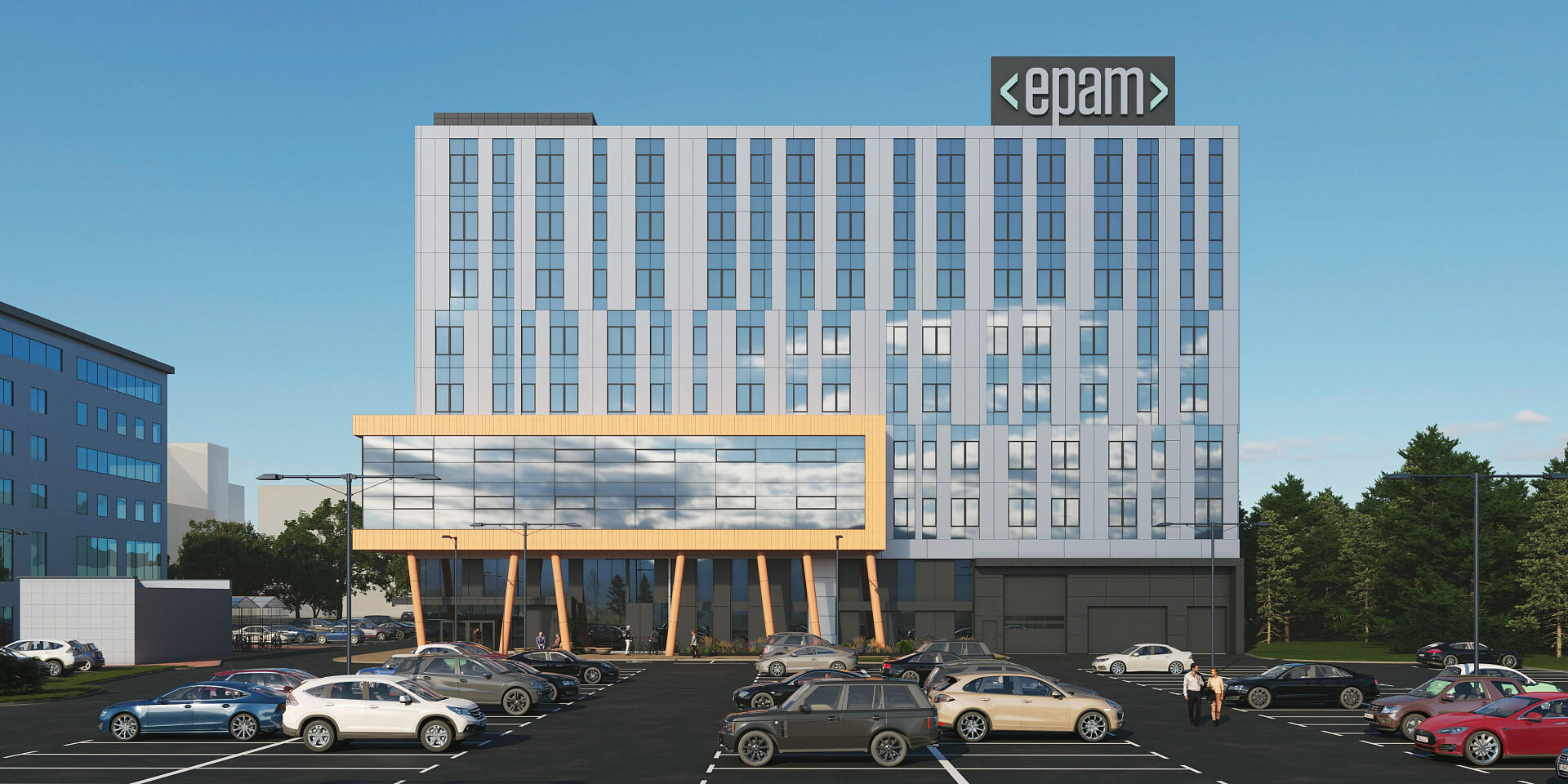 EPAM Campus – современный комплекс в Минске: объект ЭНЭКА