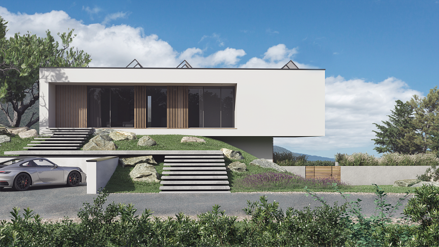 Проектирование частной резиденции "Альпийский дом", Берн, Швейцария