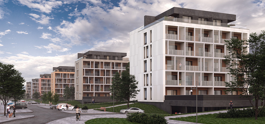 Residential complex, Sonechny, Minsk district, Belarus
