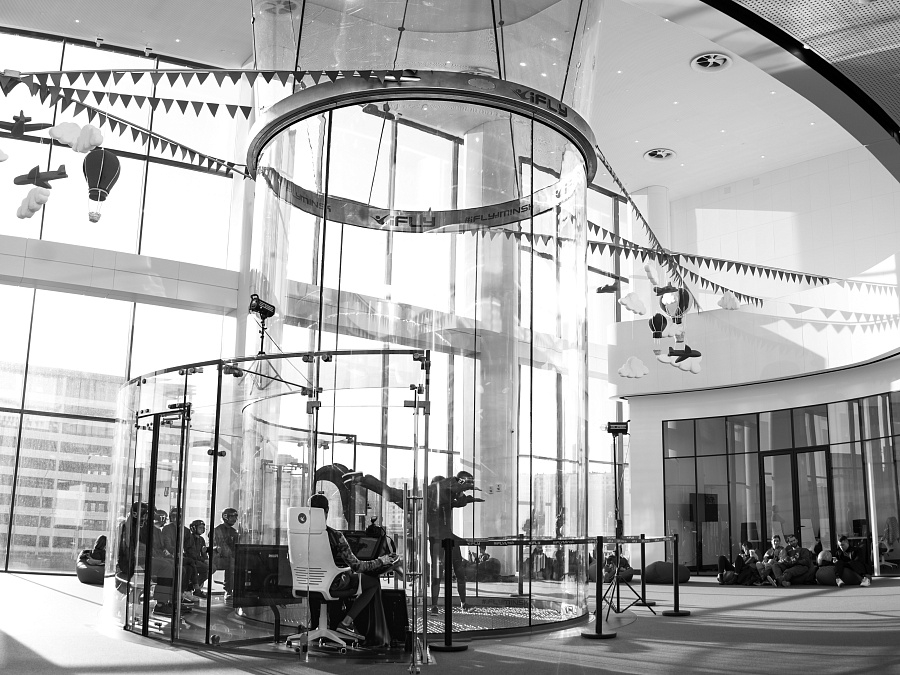 Аэродинамическая труба iFLY Minsk